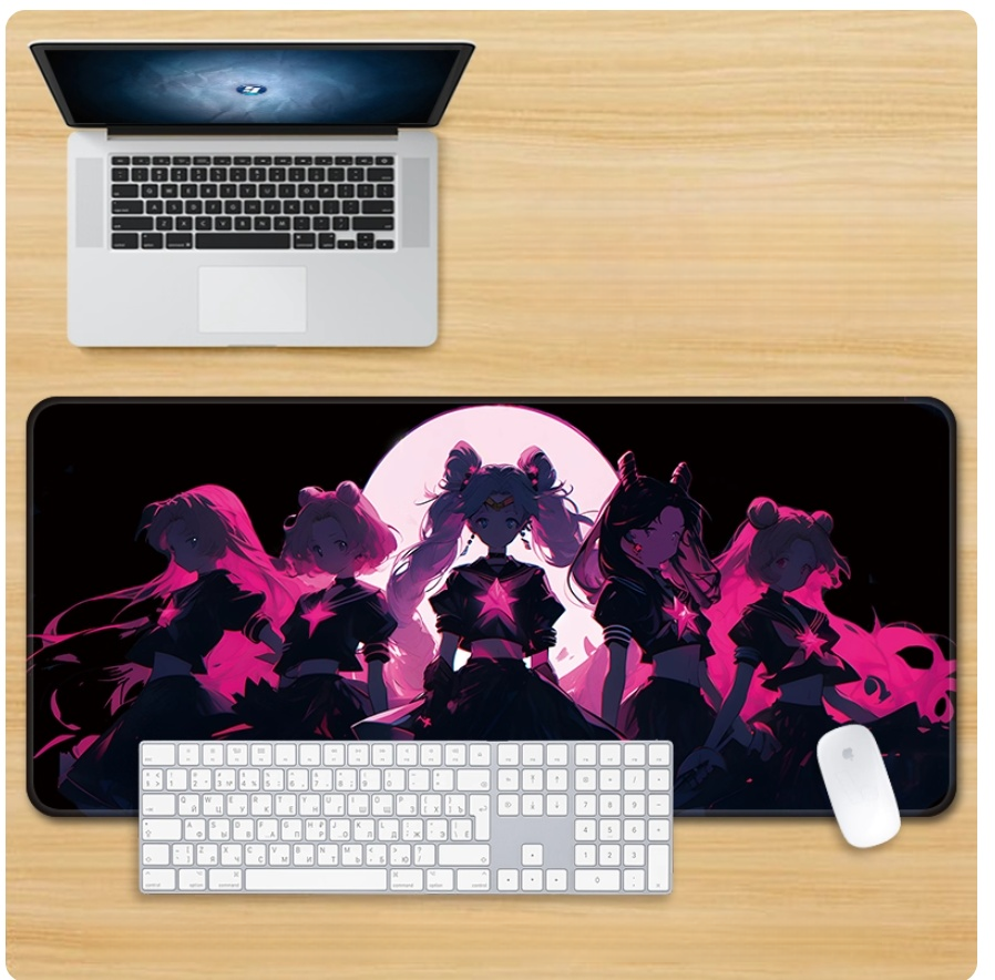 Gamelife Sailor Moon Mouse Pad - Oversized Sailor Moon for Girls