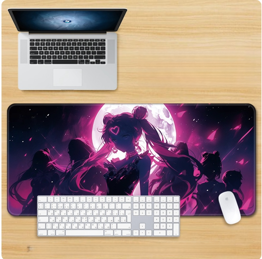 Gamelife Sailor Moon Mouse Pad - Oversized Sailor Moon for Girls