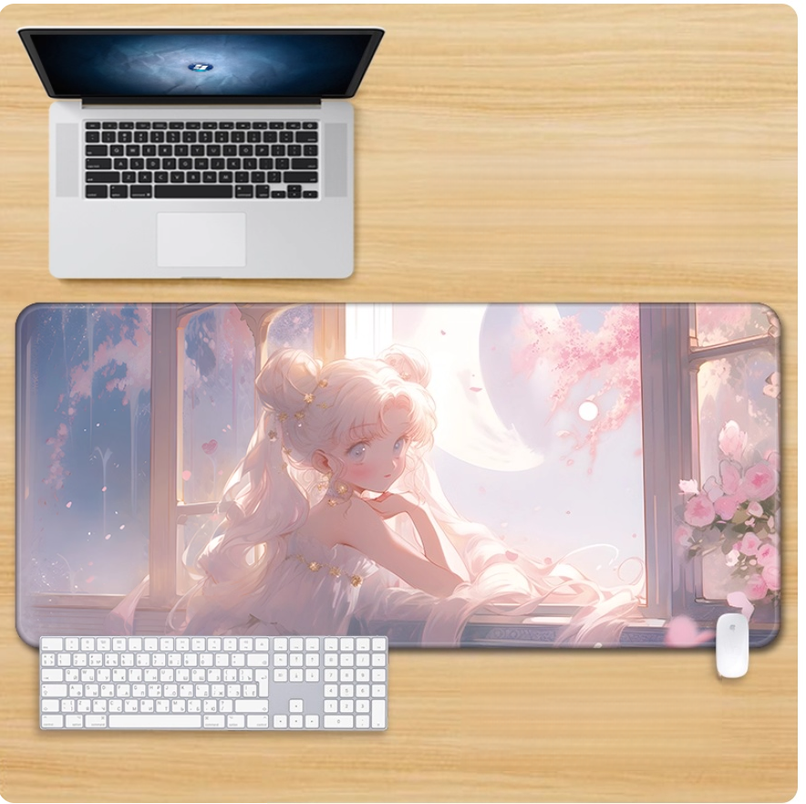 Gamelife Sailor Moon Mouse Pad - Extra Large Sailor Moon Anime Pink1