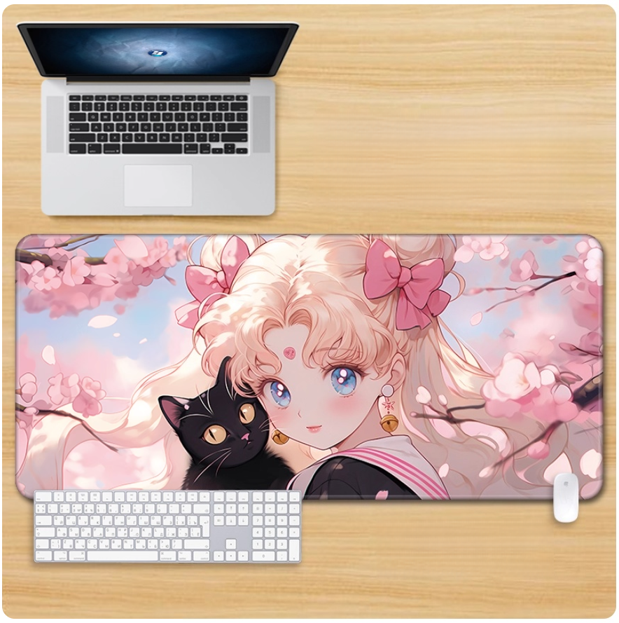 Gamelife Sailor Moon Mouse Pad - Extra Large Sailor Moon Anime Pink10