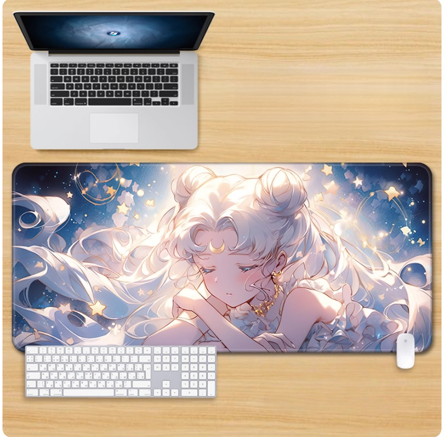 Gamelife Sailor Moon Mouse Pad - Extra Large Sailor Moon Anime Pink