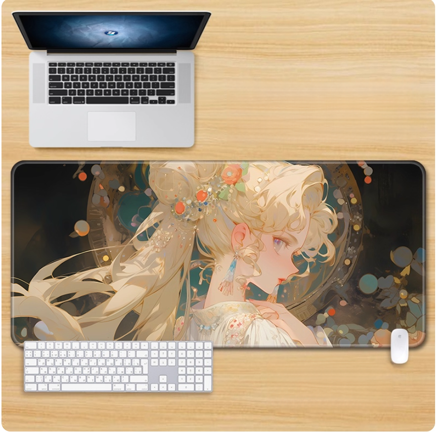 Gamelife Sailor Moon Mouse Pad - Extra Large Sailor Moon Anime Pink