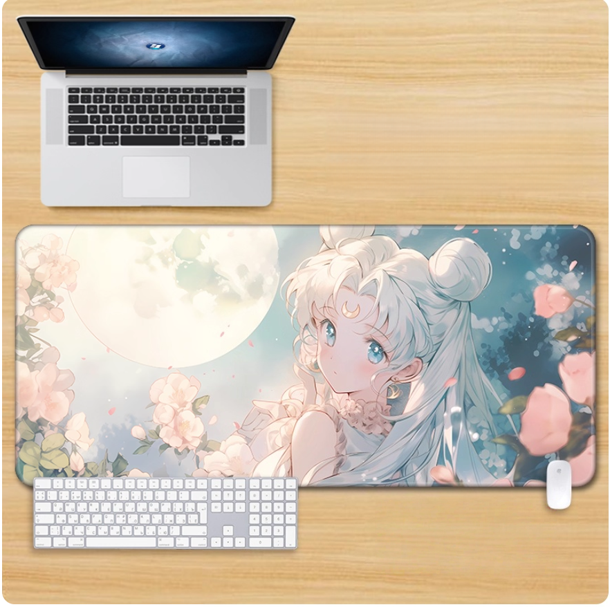 Gamelife Sailor Moon Mouse Pad - Extra Large Sailor Moon Anime Pink2