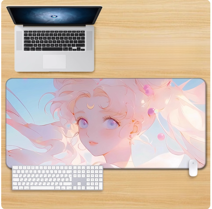 Gamelife Sailor Moon Mouse Pad - Extra Large Sailor Moon Anime Pink