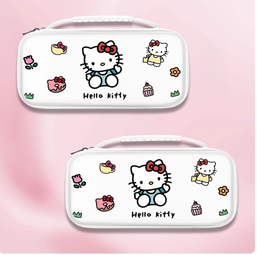 Gamelife Hello Kitty Carrying Case-For NS2、NS1、Oled、Lite