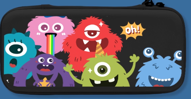 Gamelife Monsters University Carrying Case-For NS2、NS1、Oled、Lite