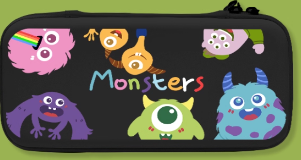 Gamelife Monsters University Carrying Case-For NS2、NS1、Oled、Lite