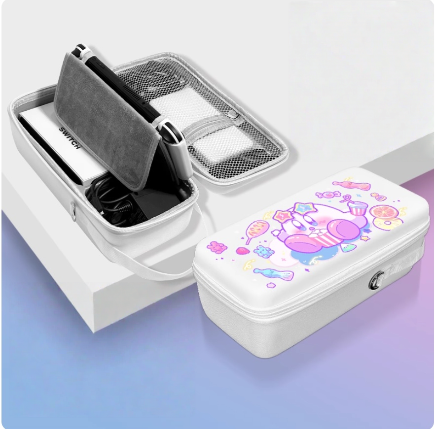 Gamelife Kirby Large capacity Carrying Case-For NS2、NS1、Oled、Lite