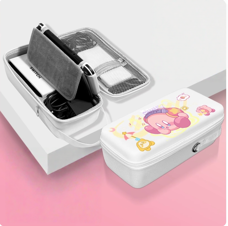 Gamelife Kirby Large capacity Carrying Case-For NS2、NS1、Oled、Lite