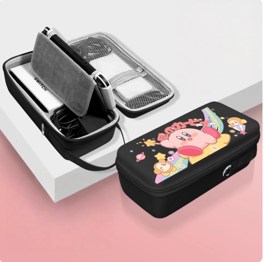 Gamelife Kirby Large capacity Carrying Case-For NS2、NS1、Oled、Lite