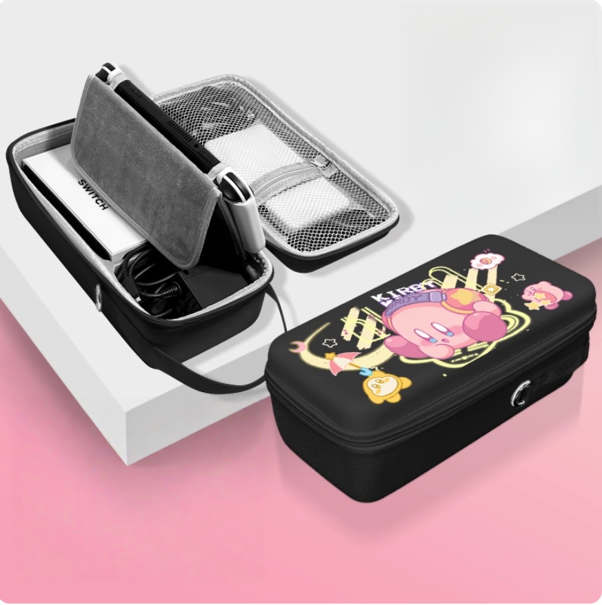 Gamelife Kirby Large capacity Carrying Case-For NS2、NS1、Oled、Lite