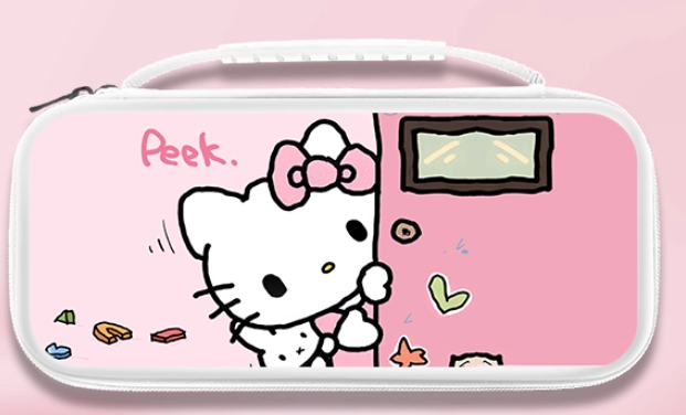 Gamelife Hello Kitty probe Carrying Case-For NS2、NS1、Oled、Lite