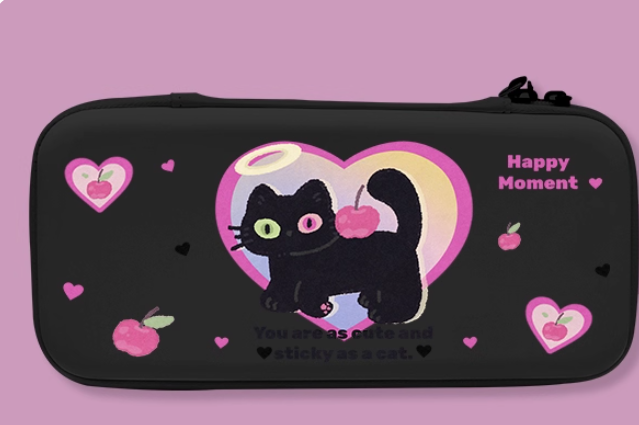 Gamelife Loving Cat Carrying Case-For NS2、NS1、Oled、Lite