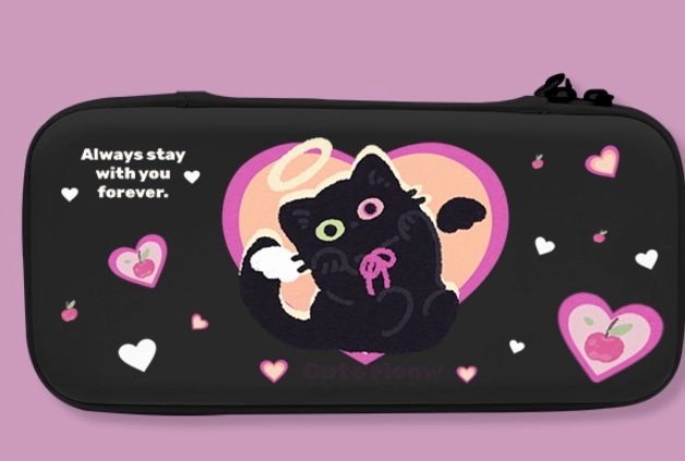 Gamelife Loving Cat Carrying Case-For NS2、NS1、Oled、Lite