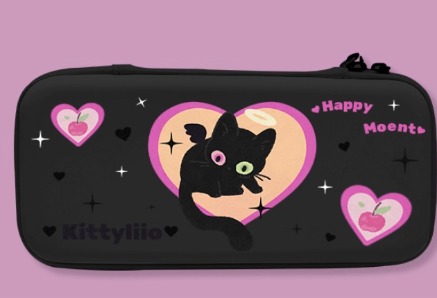 Gamelife Loving Cat Carrying Case-For NS2、NS1、Oled、Lite