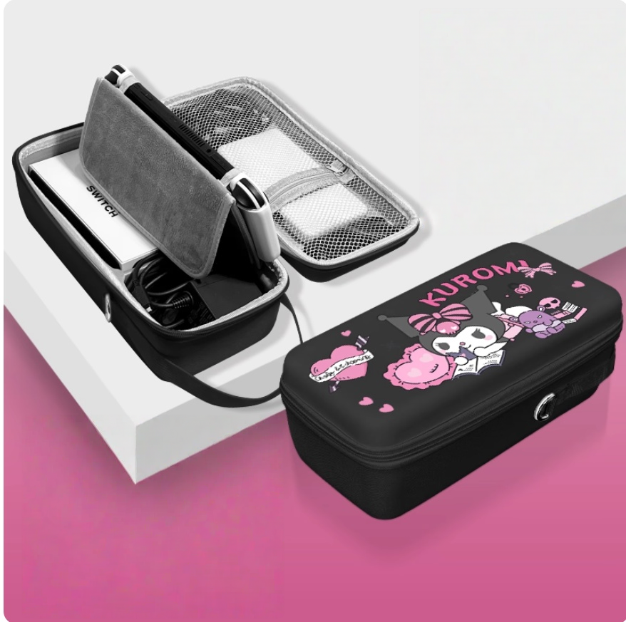 Gamelife Kuromi Large capacity Carrying Case-For NS2、NS1、Oled、Lite