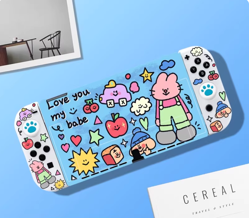 Gamelife Novel Anime Switch Protective case-For NS2、NS1、Oled