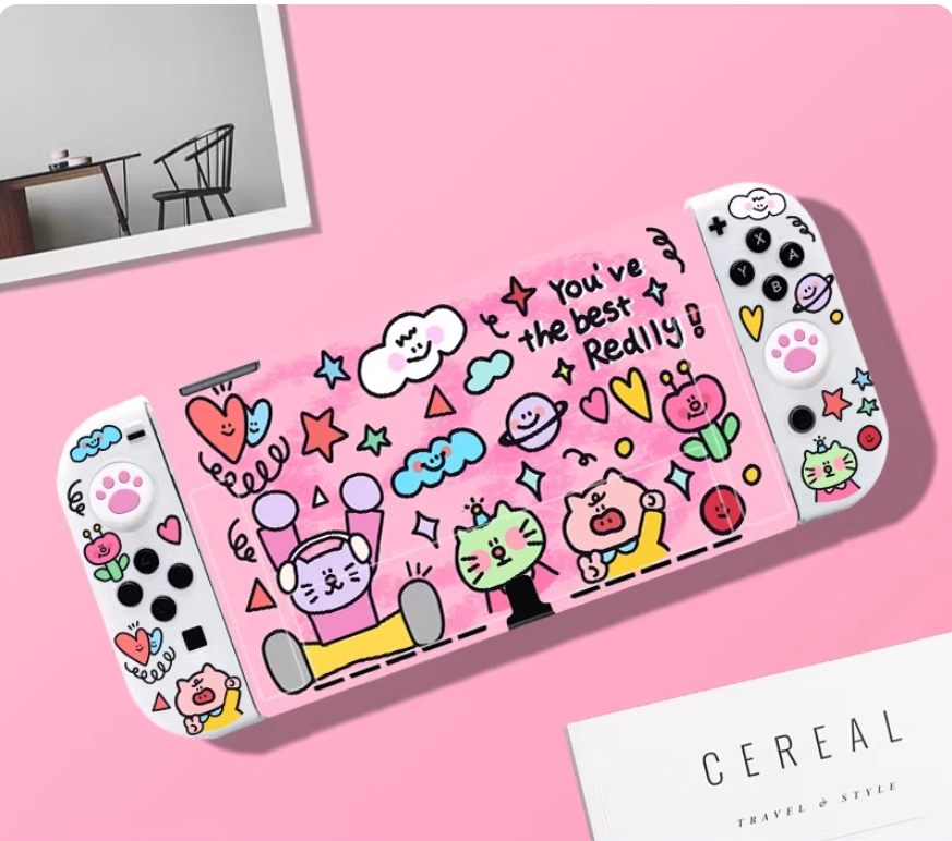 Gamelife Novel Anime Switch Protective case-For NS2、NS1、Oled