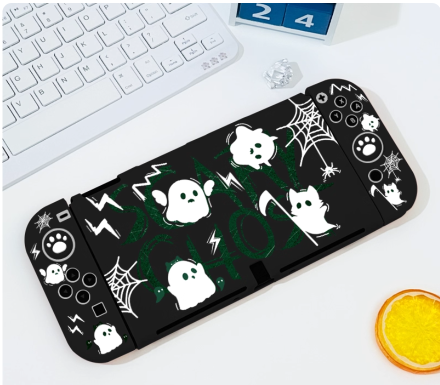 Gamelife Cat Ghost Switch Protective case-For NS2、NS1、Oled