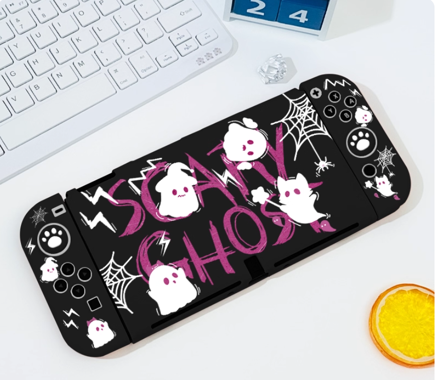 Gamelife Cat Ghost Switch Protective case-For NS2、NS1、Oled