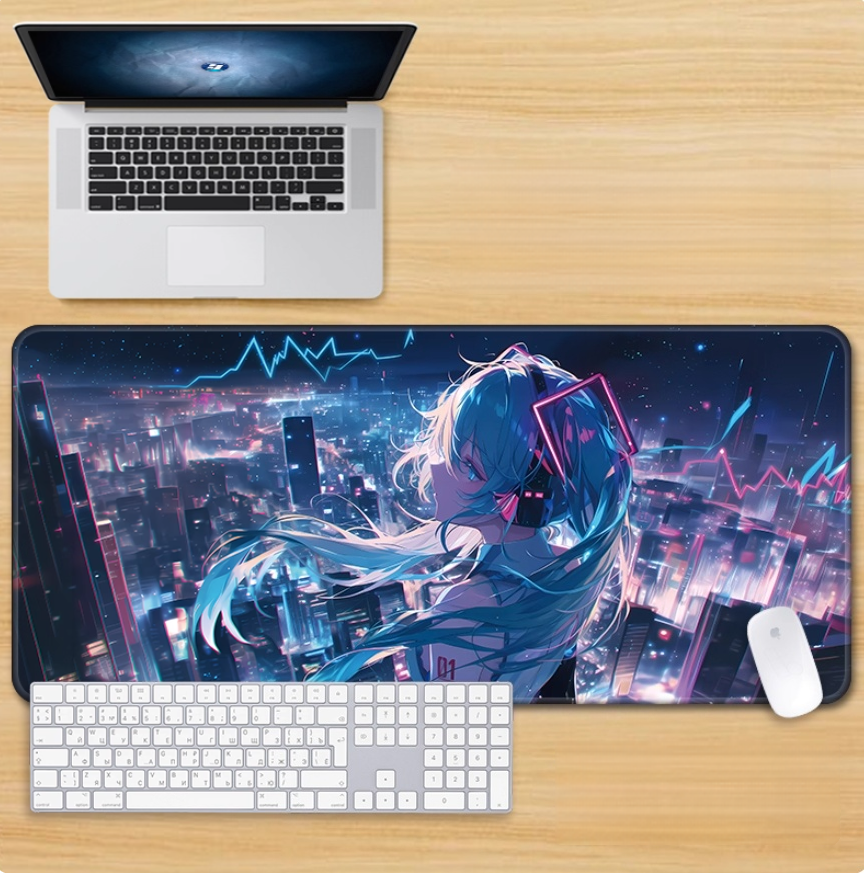 Gamelife Original Hatsune Miku Mouse Pad-Contains 15 items
