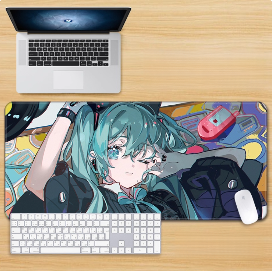 Gamelife Original Hatsune Miku Mouse Pad-Contains 15 items