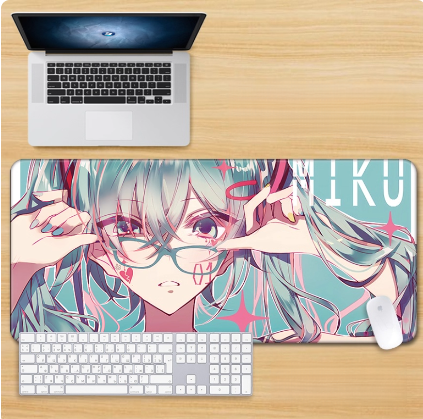 Gamelife Original Hatsune Miku Mouse Pad-Contains 12 items