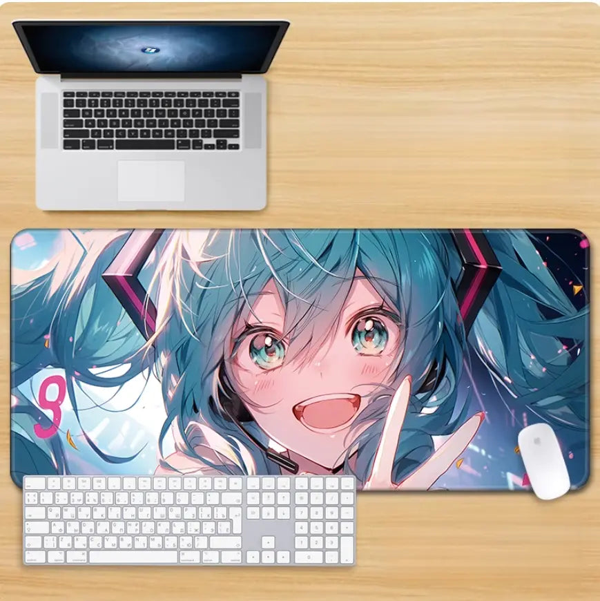 Gamelife Original Hatsune Miku Mouse Pad-Contains 10 items