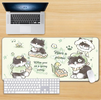 Gamelife Cute and unique cats Mouse Pad-Contains 15 items