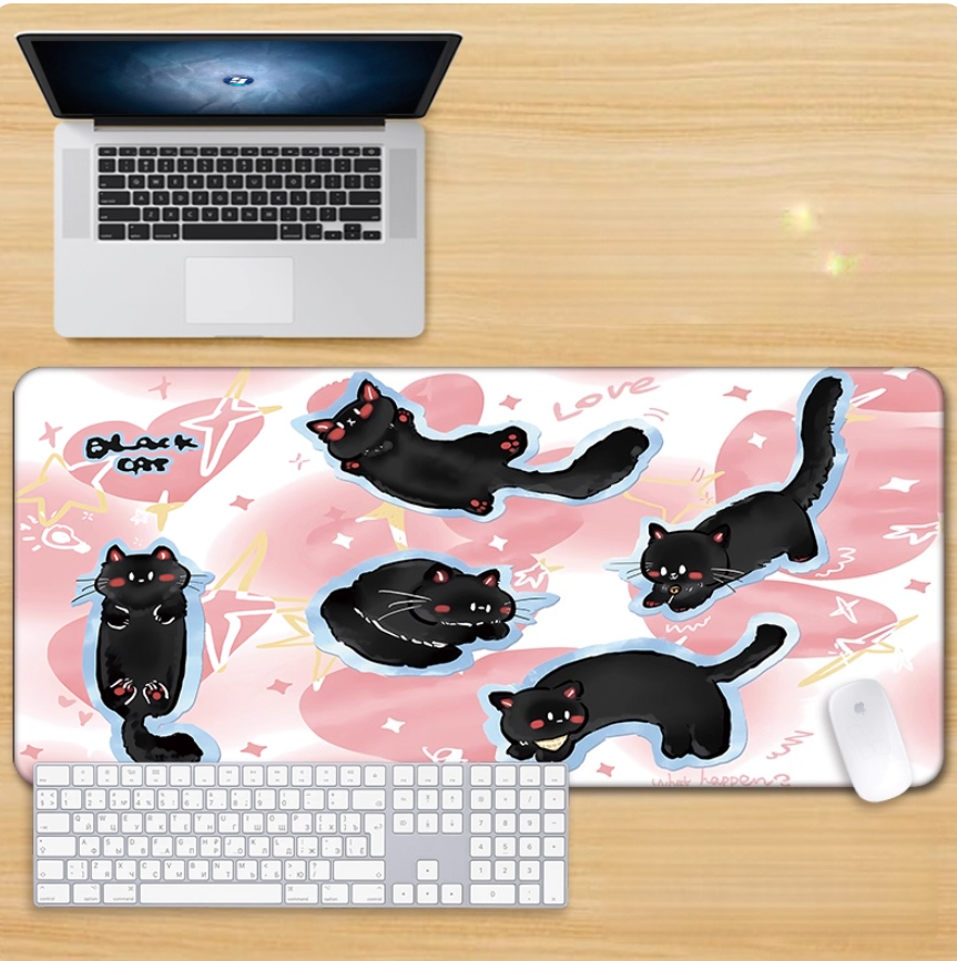 Gamelife Cute and unique cats Mouse Pad-Contains 15 items