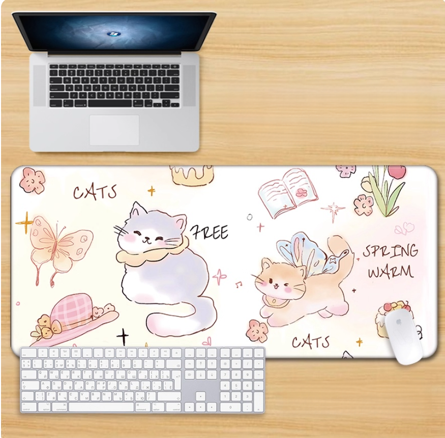 Gamelife Cute and unique cats Mouse Pad-Contains 15 items