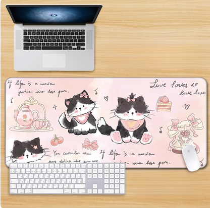 Gamelife Cute and unique cats Mouse Pad-Contains 15 items