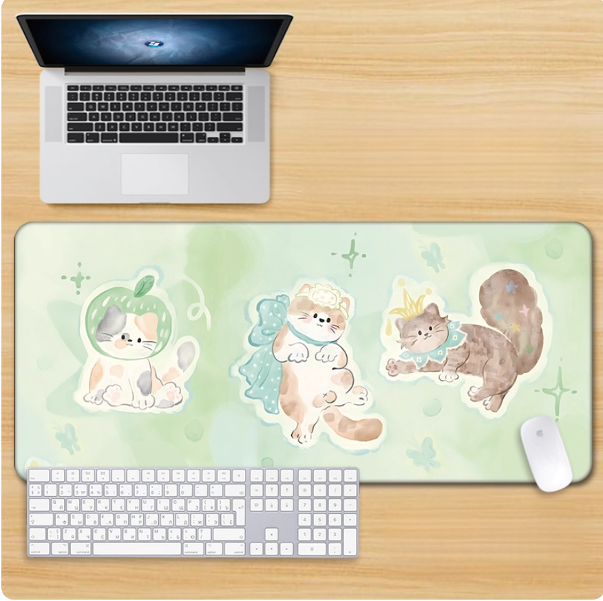 Gamelife Cute and unique cats Mouse Pad-Contains 15 items