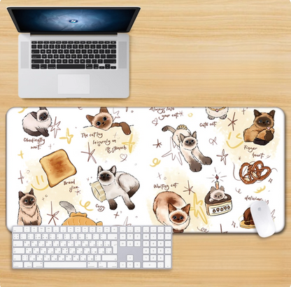 Gamelife Cute and unique cats Mouse Pad-Contains 15 items