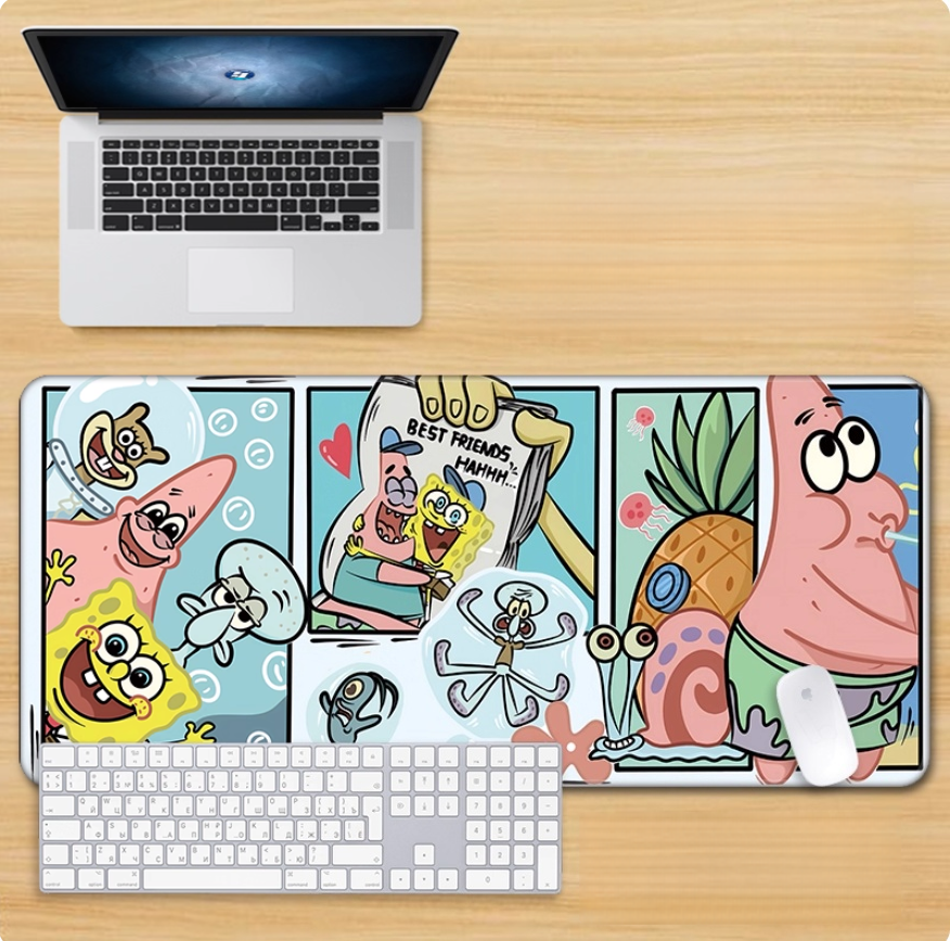Gamelife Patrick Star Family Mouse Pad-Contains 15 items