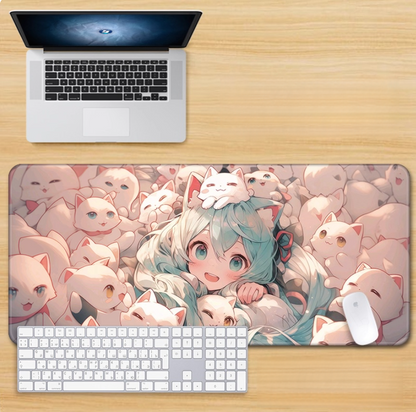 Gamelife Chi-style Hatsune Miku Mouse Pad-Contains 15 items