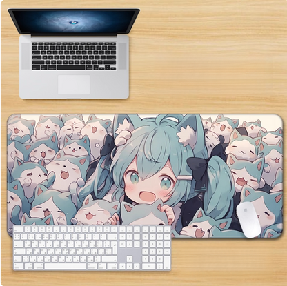Gamelife Chi-style Hatsune Miku Mouse Pad-Contains 15 items