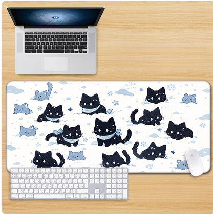 Gamelife Cute pink kitten Mouse Pad-Contains 15 items