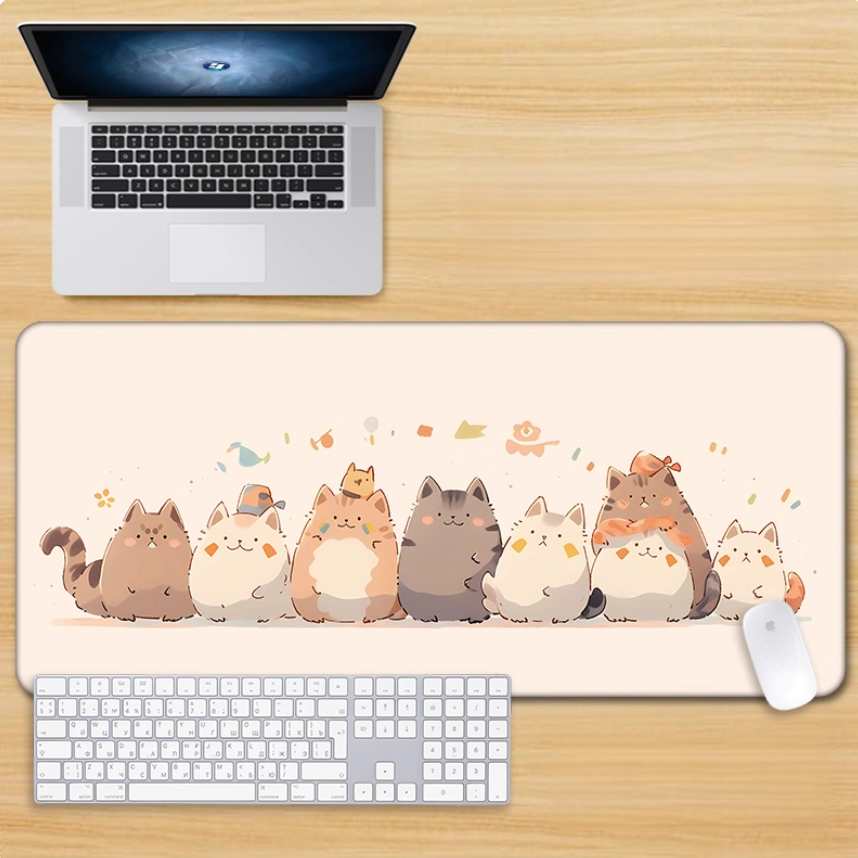 Gamelife Cute pink kitten Mouse Pad-Contains 15 items