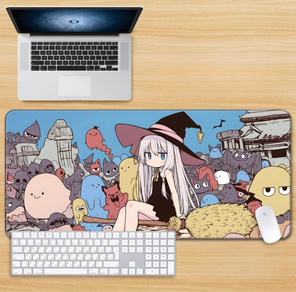 Gamelife Cute Little Witch Mouse Pad-Contains 15 items