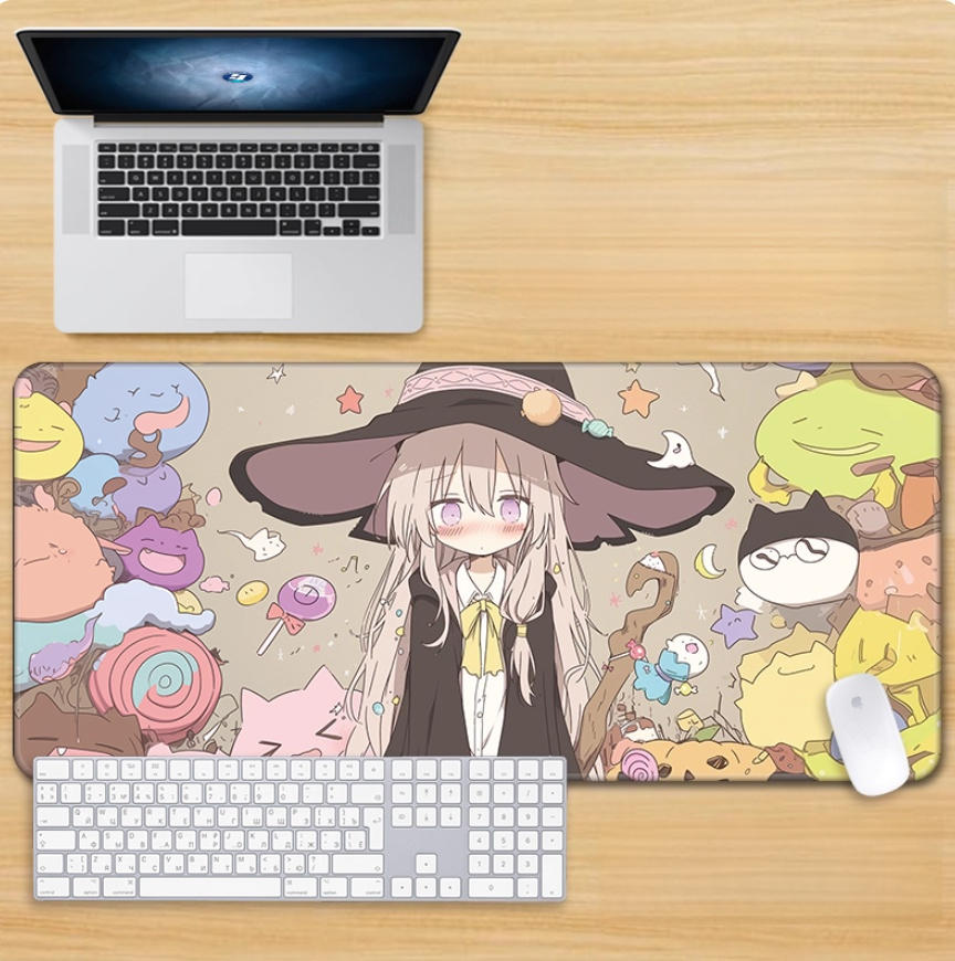 Gamelife Cute Little Witch Mouse Pad-Contains 15 items