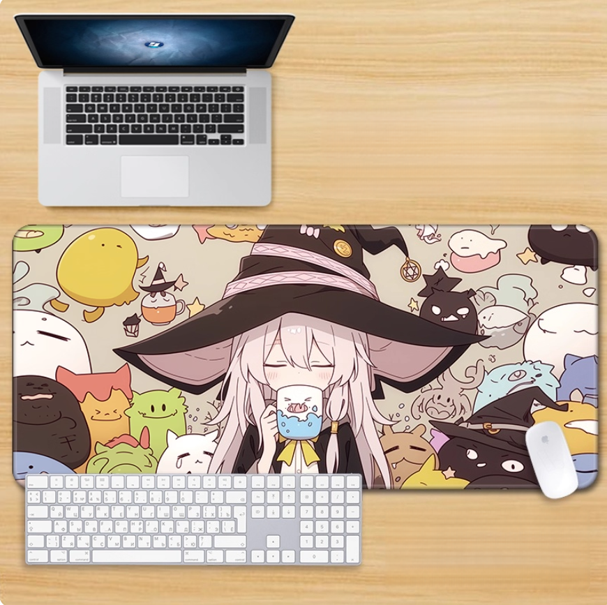 Gamelife Cute Little Witch Mouse Pad-Contains 15 items