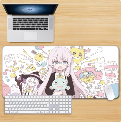 Gamelife Cute Little Witch Mouse Pad-Contains 15 items