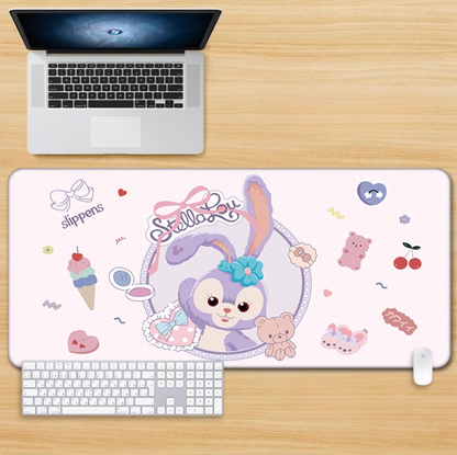 Gamelife Purple Rabbit Mouse Pad-Contains 15 items