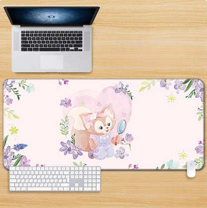 Gamelife Purple Rabbit Mouse Pad-Contains 15 items
