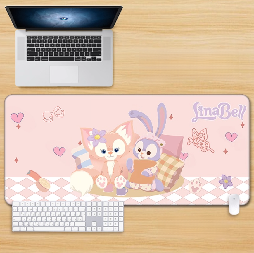 Gamelife Purple Rabbit Mouse Pad-Contains 15 items