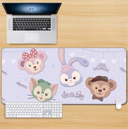 Gamelife Purple Rabbit Mouse Pad-Contains 15 items