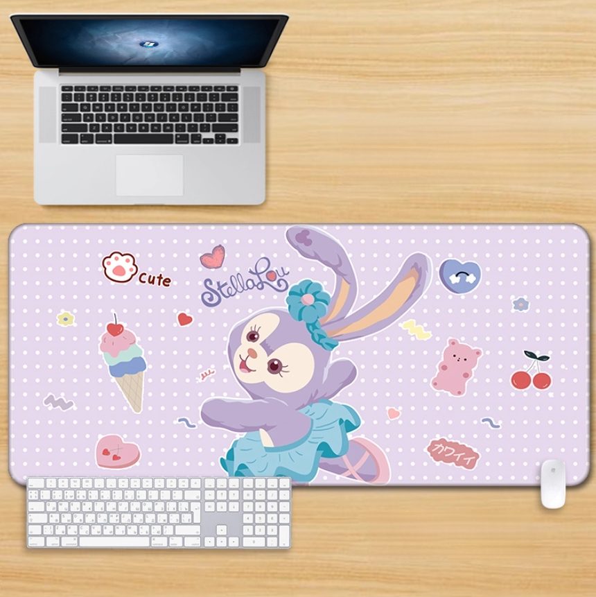 Gamelife Purple Rabbit Mouse Pad-Contains 15 items