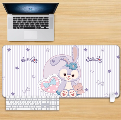 Gamelife Purple Rabbit Mouse Pad-Contains 15 items