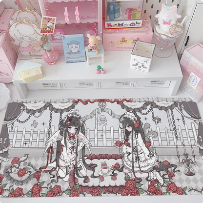 Gamelife Pink World Mouse Pad-Contains 15 items